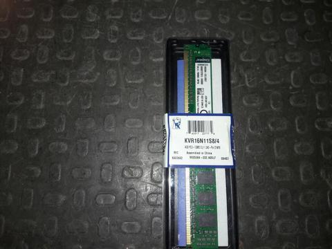 Ram 4 Gigas Kingston Ddr3 Nueva sin Uso