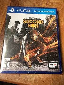 inFAMOUS Second Son para PlayStation 4 Original Nuevo Fisico Sellado
