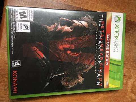 Metal Gear Solid V The Phantom Pain para XBOX 360 Nuevo Original Fisico Sellado