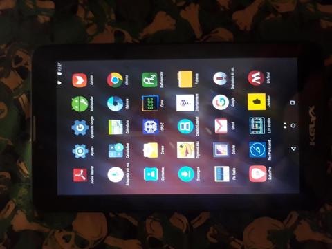 Vendo Tablet Kelyx 16 GB,1 GB Ram, Camara frontal y trasera, 3G,1.2 Ghz, GPS y android