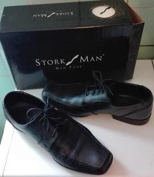 Zapatos Storkman Negros de Vestir