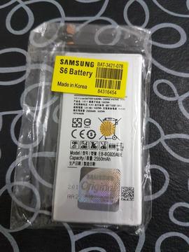 Vendo Bateria Original Samsung S6 Flat