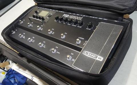 LINE 6 POD HD500X Guitarra MultiEffects Pedalera para procesador de piso con