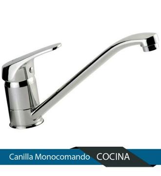 Grifería Mesada Cocina Monocomando