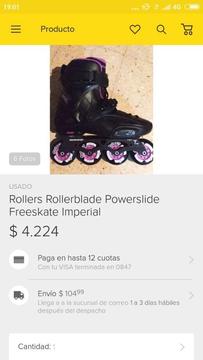 Vendo Rollers Imperial