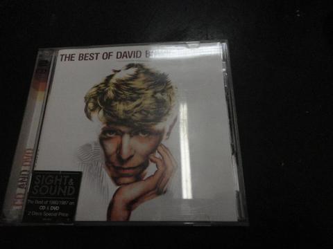 DAVID BOWIE THE BEST OF 1980/1987 CDDVD