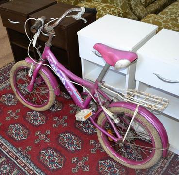 Bicicleta Olmo, rodado 16 con porta equipaje