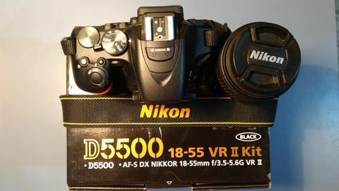 Vendo Nikon D5500 1855mm