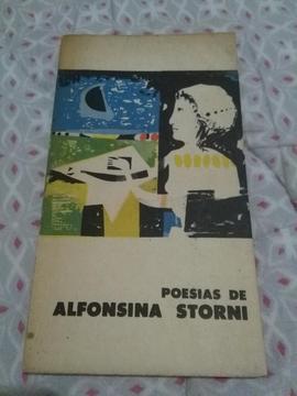 POESIAS DE ALFONSINA STORNI LIBRO EDITORIAL EUDEBA 1961