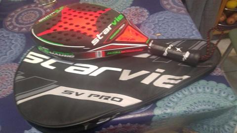 Paleta de Padel Star Vie Brava 9.2 Carbon Soft Nueva !!