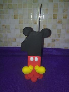 Vela Porcelana Fria Mickey