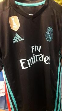 Camiseta de Real Madrid Negra