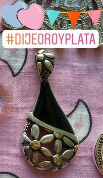 Oferta Dije Grande de Oro Y Plata
