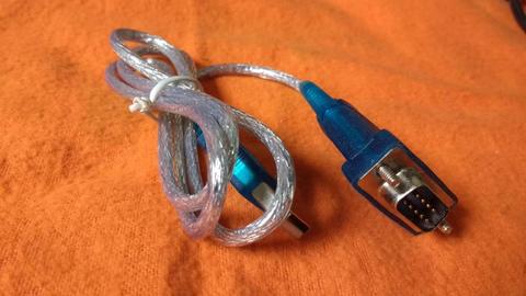 Cable Adaptador Usb A RS232 Serial ok