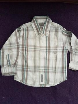 CAMISA MANGA LARGA DE BEBÉ TALLE 1!!!