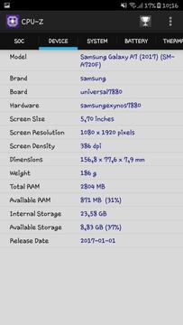 SAMSUNG A7 2017