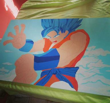 Cuadro de Goku