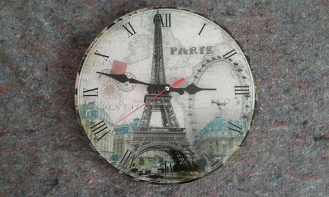 reloj de pared de Paris