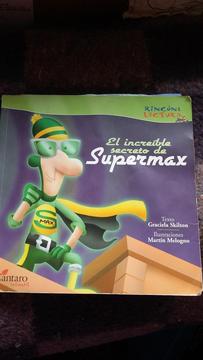 Libro El increible secreto de Supermax