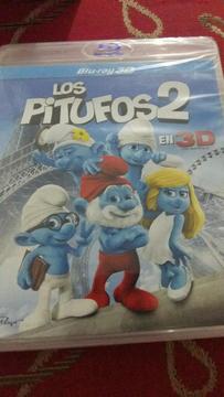 Los Pitufos 2 Bluray 3d