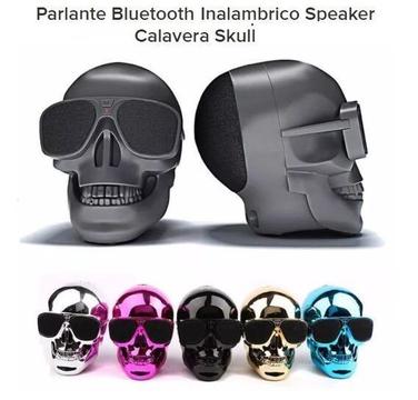 Parlante Bluetooth Calavera