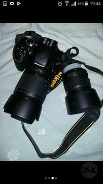 VENDO NIKON D 3300 CON ACCESORIOS