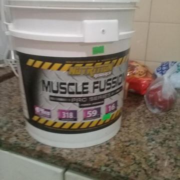 MUSCLE FUSSION 3KG!! GANA MASA MUSCULAR