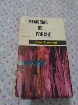 Memorias de Fouche . Jose Fouche . Libro Editorial Mateu