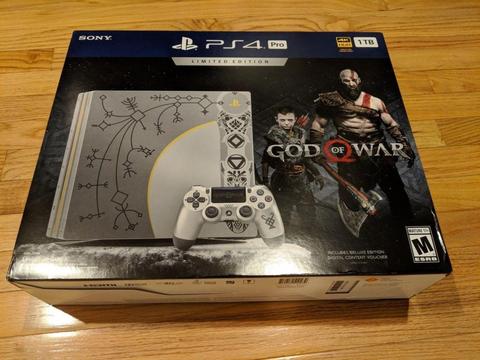Sony PlayStation 4 Pro God of War Limited Edition Bundle 1TB