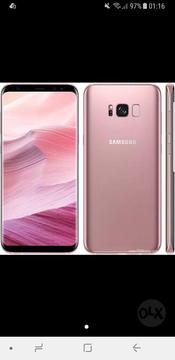 Vendo Samsung S8 Impecable Estado Rosa