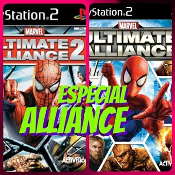 Combo Ultimate Alliance Playstation 2