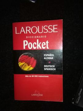 Larousse Diccionario Pocket Español Aleman Deutsch Spanisch