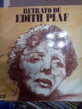 Retrato de Edith Piaf
