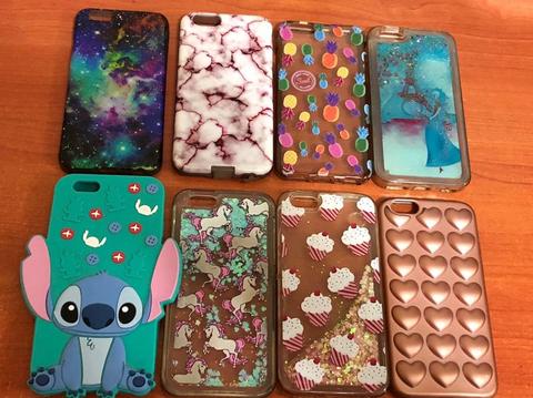 Vendo Combo Fundas iPhone 6/6S