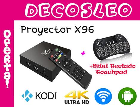 Hace smart tu LED mini pc tv box X96 2/16 CONTROL ANDROID !