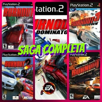 Combo Burnout Playtation 2