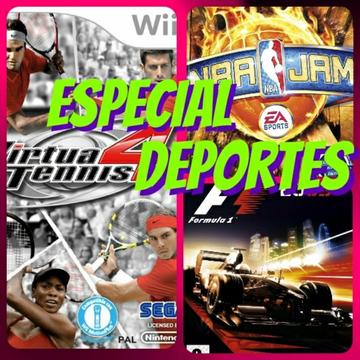 Combo Deportes Wii