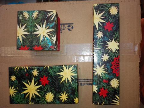 Cajas De Cartón Regalo Rigida de Navidad cuadrada