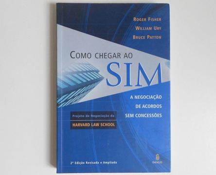 Libro En Portugues Como Chegar Ao Sim Roger Fisher Ury jesslibros