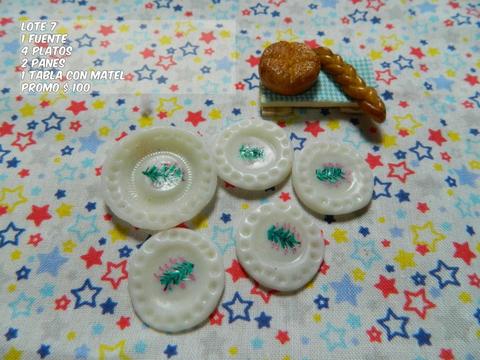 comidita para muñecas comida para barbie lote 7