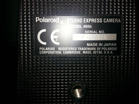Camara Polaroid Decoración