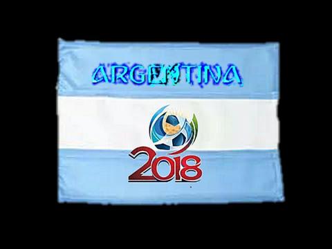 Banderas de Argentina Mundial 2018