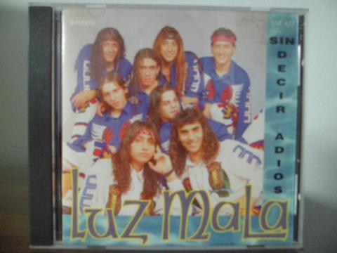 Luz Mala sin decir adiós cd original cumbia