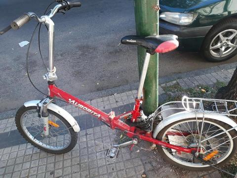 Bicicleta Plegable Aurorita Full Suspens