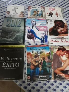 Vendo 9 Peliculas