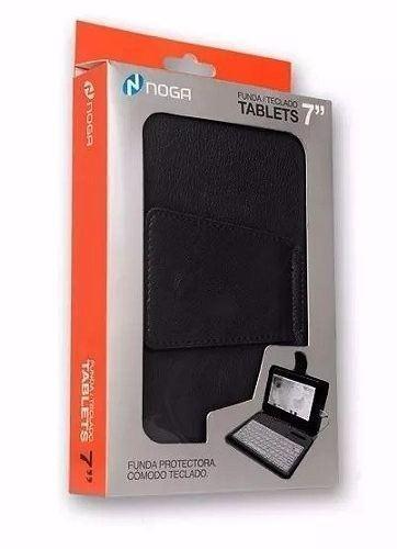 Funda con teclado Micro USB para tablets de 7