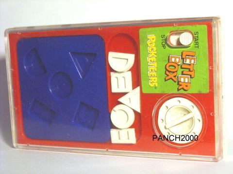 Pocketeers Letter Box Singapure 1978 TOMY juguete años 70