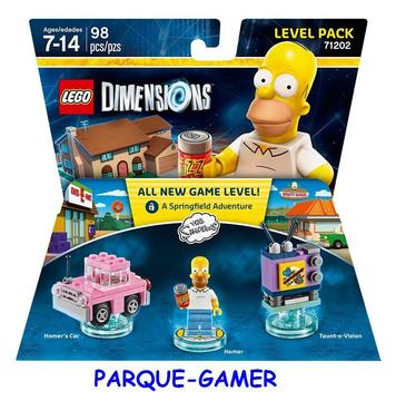 Homero Simpsons Level Pack Lego Dimensions Ps3 Ps4 Xbox