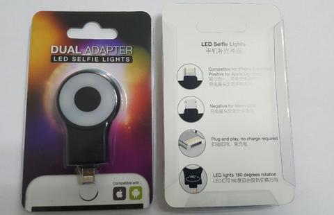 Flash Dual Adapter Led Selfie Lights