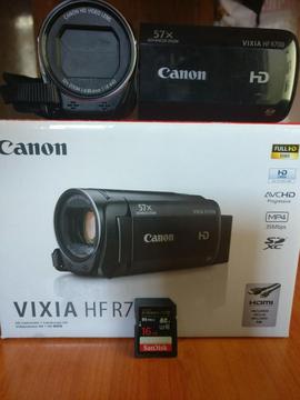 Filmadora Canon Vixia HF R700 SANDISK extreme pro 16gb